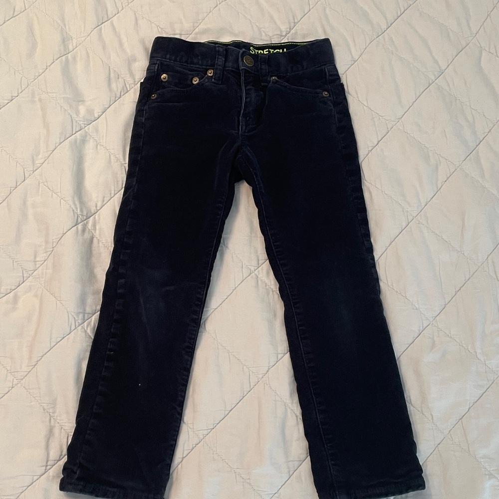 J. Crew Kids Navy Blue corduroy pants
